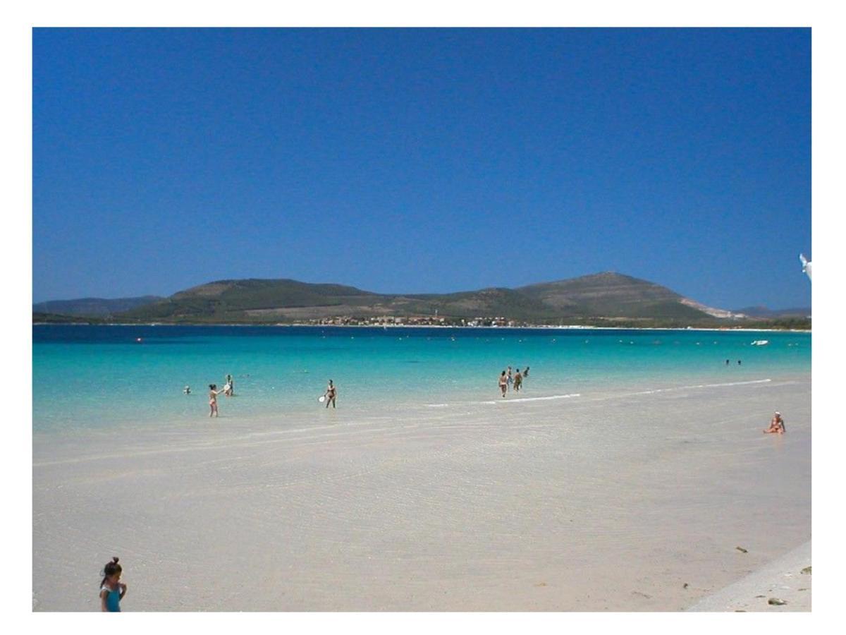 Appartamento In Centro Fronte Spiaggia Del Lido Con Terrazza Vista Mare E Wi-Fi Alghero Exteriér fotografie